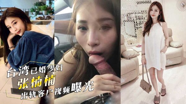 HomyAV-台湾已婚颜值少妇『张楠楠』出轨客户！情夫开车，她俯身口交车震视频曝光！